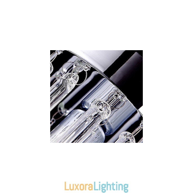 Designer Touch Decorative Modern 3 Lights Pendant With Glass Rod