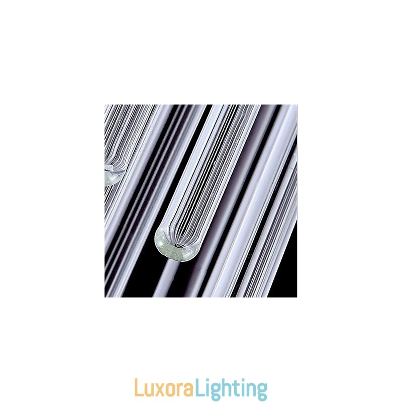 Designer Touch Decorative Modern 3 Lights Pendant With Glass Rod