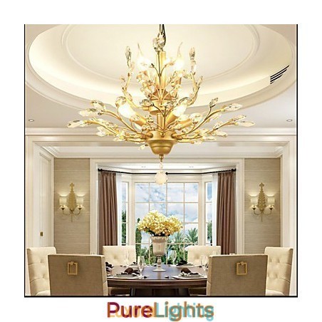 Designer Touch Decorative Mediterranean Retro Creative Suction Top Simple Lamps