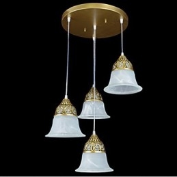 Designer Touch Decorative Traditional Classic Rustic Lodge Retro Bronze Metal Pendant Light