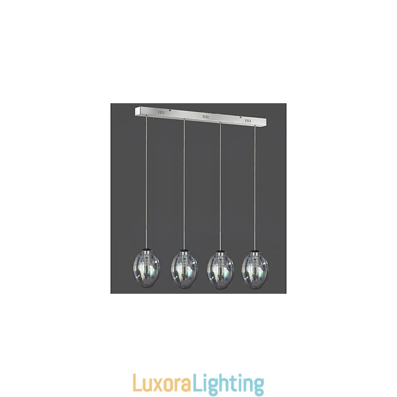 Designer Touch Decorative Modern Contemporary Traditional Classic Chrome Metal Pendant Light