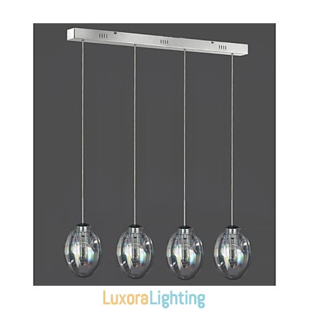 Designer Touch Decorative Modern Contemporary Traditional Classic Chrome Metal Pendant Light