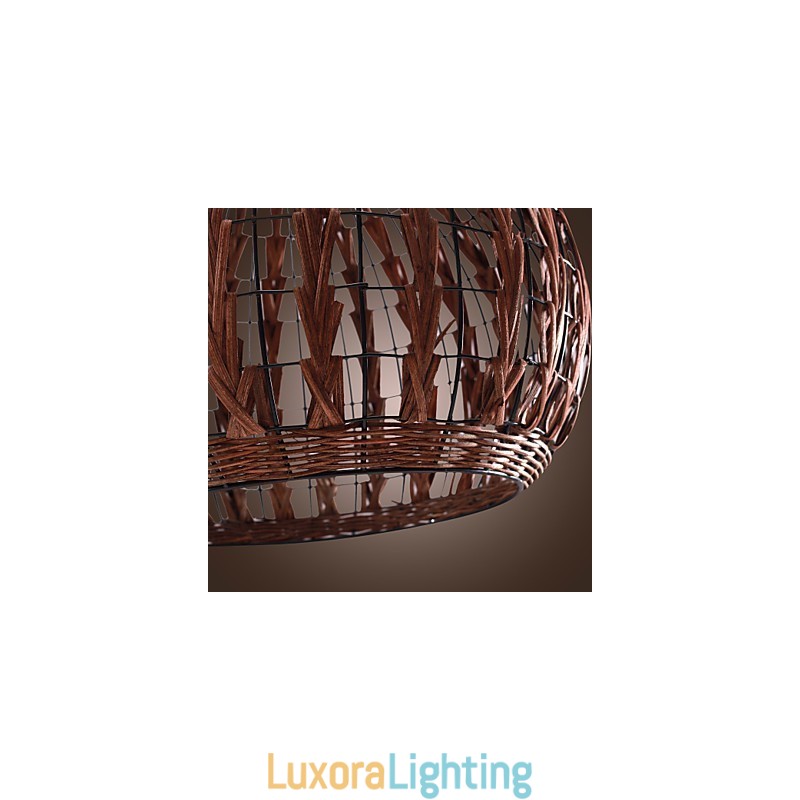 Designer Touch Decorative Lantern Country Mini Style Painting Pendant Light