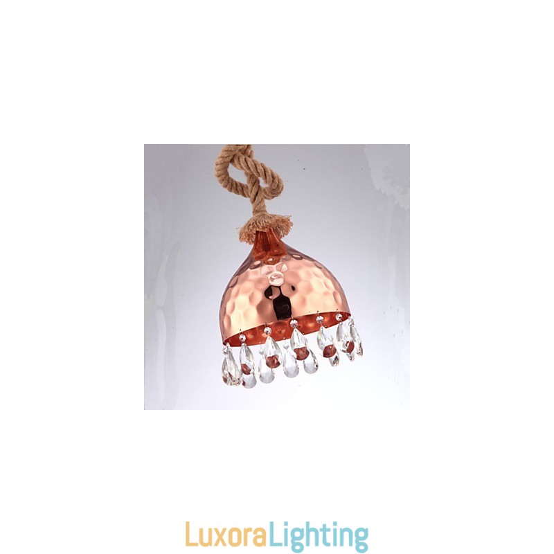 Designer Touch Decorative American Country Chandelier Chandelier Rope Creative