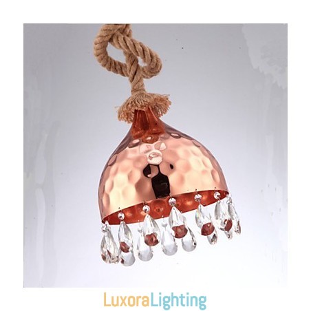 Designer Touch Decorative American Country Chandelier Chandelier Rope Creative