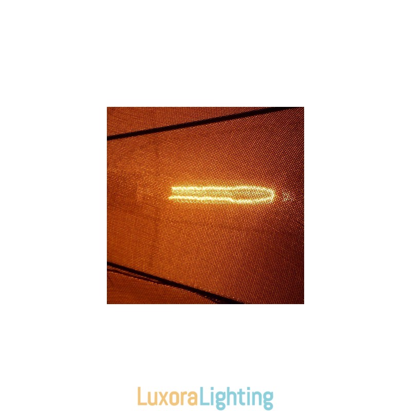 Designer Touch Decorative North American Style Retro 1 Light Pendant In Fabric Shade