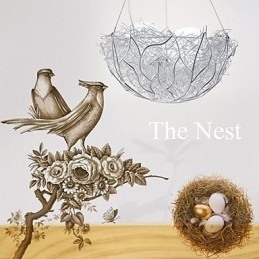 Designer Touch Decorative Modern Contemporary Silver Metal Pendant Light