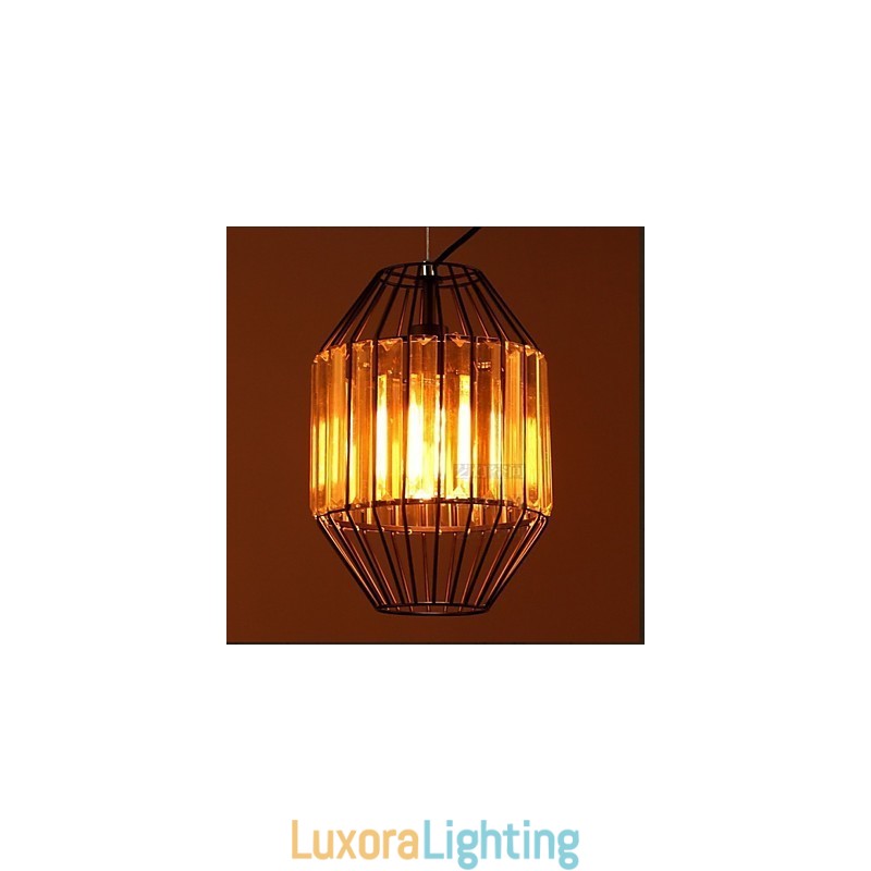 Designer Touch Decorative American Retro Creative Birdcage Pendant