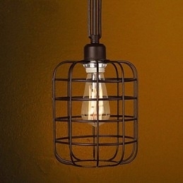 Designer Touch Decorative Retro Mini Style Painting Metal Pendant Light