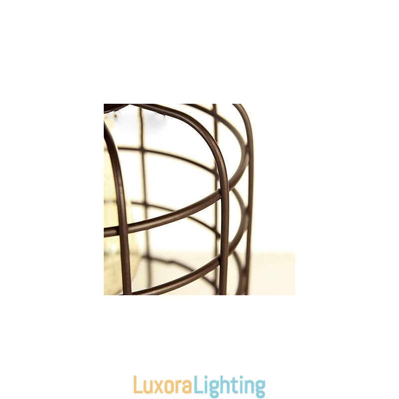 Designer Touch Decorative Retro Mini Style Painting Metal Pendant Light