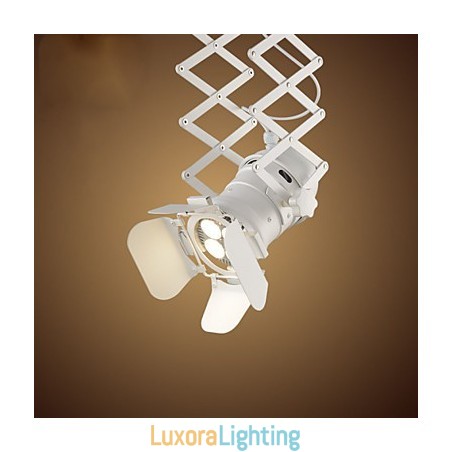 Designer Touch Decorative Retro Mini Style Painting Metal Pendant Light Garage