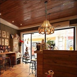 Designer Touch Decorative American Country Vintage Iron Chandelier Industrial Hemp