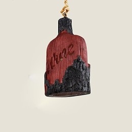 Designer Touch Decorative Single Head Small Chandelier Cafe American Country Internet Cafe