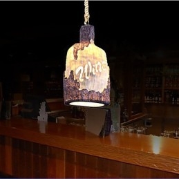Designer Touch Decorative Single Head Small Chandelier Cafe American Country Internet Cafe