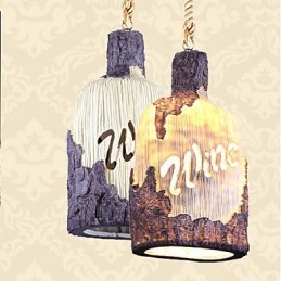 Designer Touch Decorative Single Head Small Chandelier Cafe American Country Internet Cafe