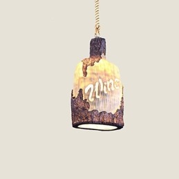 Designer Touch Decorative Single Head Small Chandelier Cafe American Country Internet Cafe