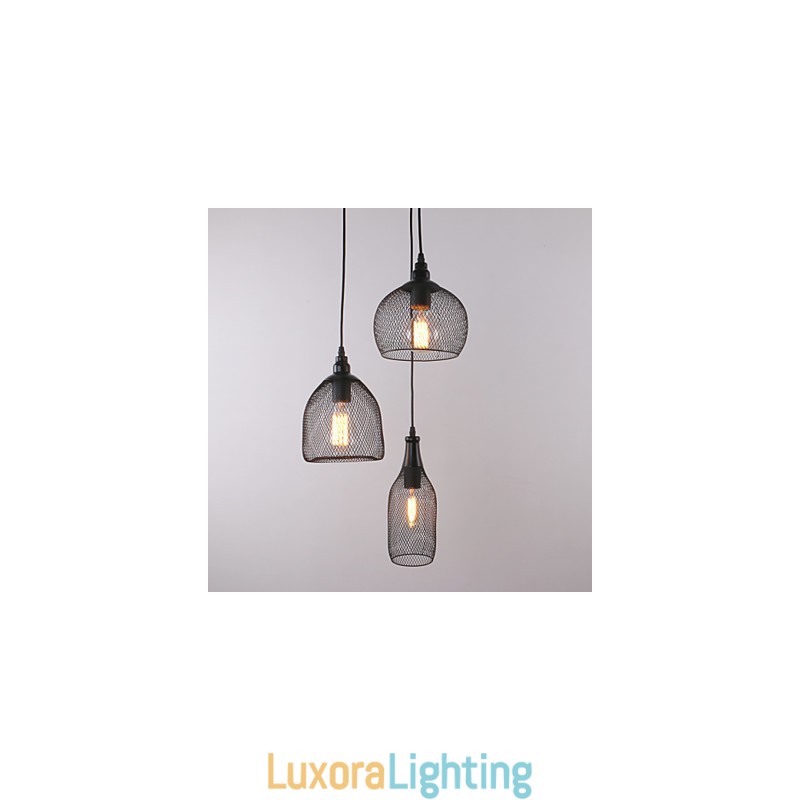 Designer Touch Decorative Pendant Lights Mini Style Rustic Lodge Retro Country Garage Metal