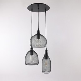 Designer Touch Decorative Pendant Lights Mini Style Rustic Lodge Retro Country Garage Metal