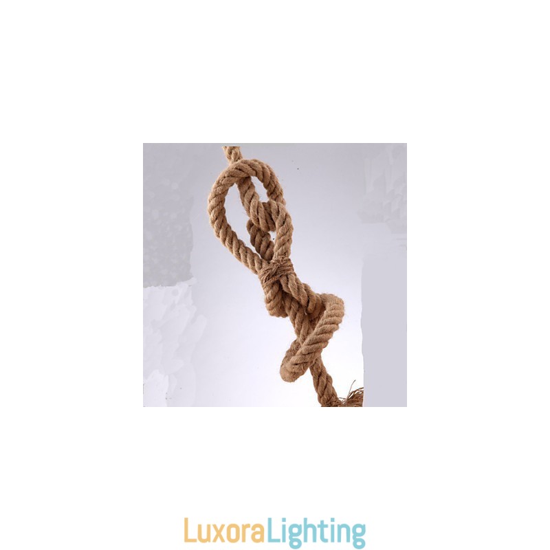 Designer Touch Decorative American Country Chandelier Chandelier Rope Creative