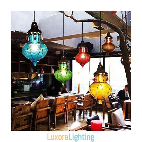 Designer Touch Decorative Diffuse Chandelier One Chandelier Chandelier RETRO Art Garden Seat