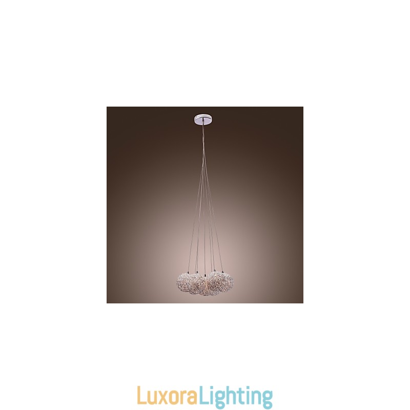 Designer Touch Decorative Comtemporary Aluminum Pendant Light with 7 Lights