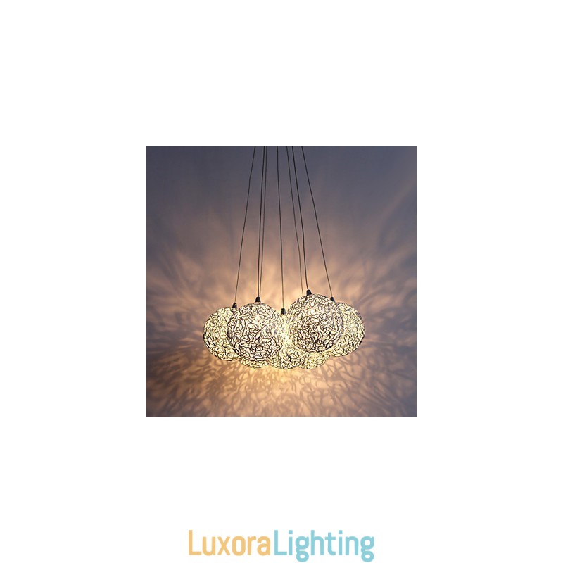 Designer Touch Decorative Comtemporary Aluminum Pendant Light with 7 Lights