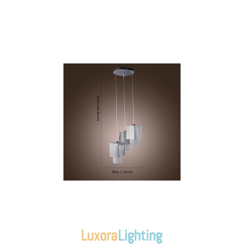 Designer Touch Decorative Modern Contemporary Mini Style Electroplated Pendant Light