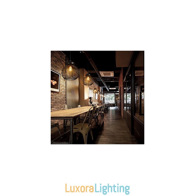 Designer Touch Decorative Pendant Lights Mini Style Retro Garage Metal