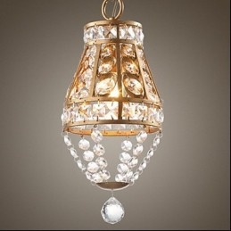 Designer Touch Decorative American Country Crystal Chandelier Retro porch Art Chandelier