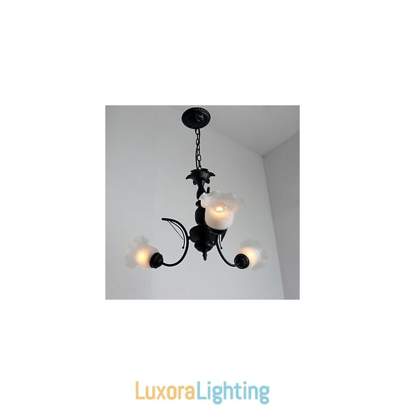 Designer Touch Decorative Traditional Classic Painting Metal Chandelier