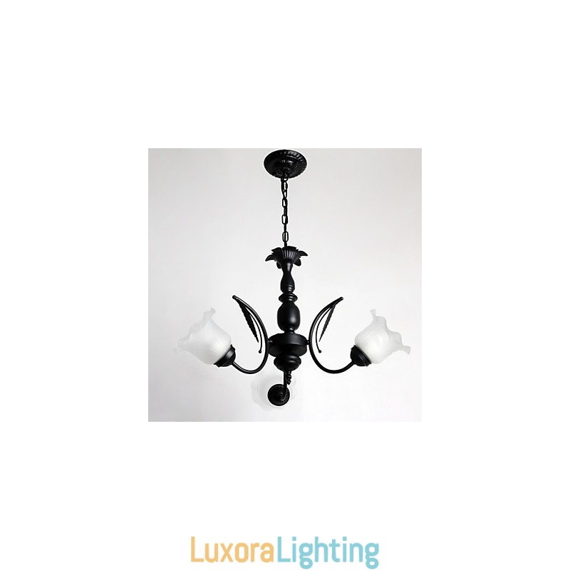 Designer Touch Decorative Traditional Classic Painting Metal Chandelier