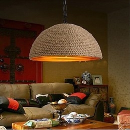 Designer Touch Decorative Vintage Wrought Iron Chandelier A Creative Industrial Hemp