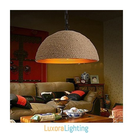 Designer Touch Decorative Vintage Wrought Iron Chandelier A Creative Industrial Hemp