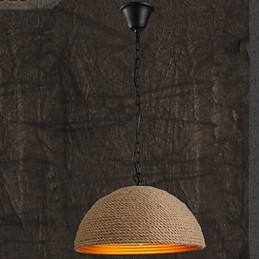 Designer Touch Decorative Vintage Wrought Iron Chandelier A Creative Industrial Hemp