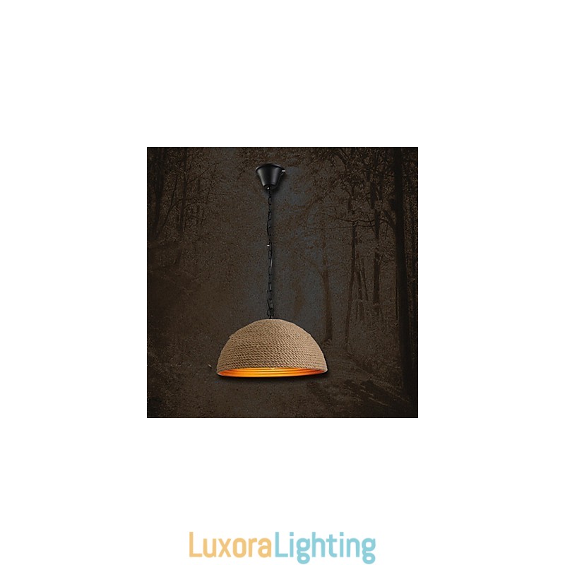 Designer Touch Decorative Vintage Wrought Iron Chandelier A Creative Industrial Hemp