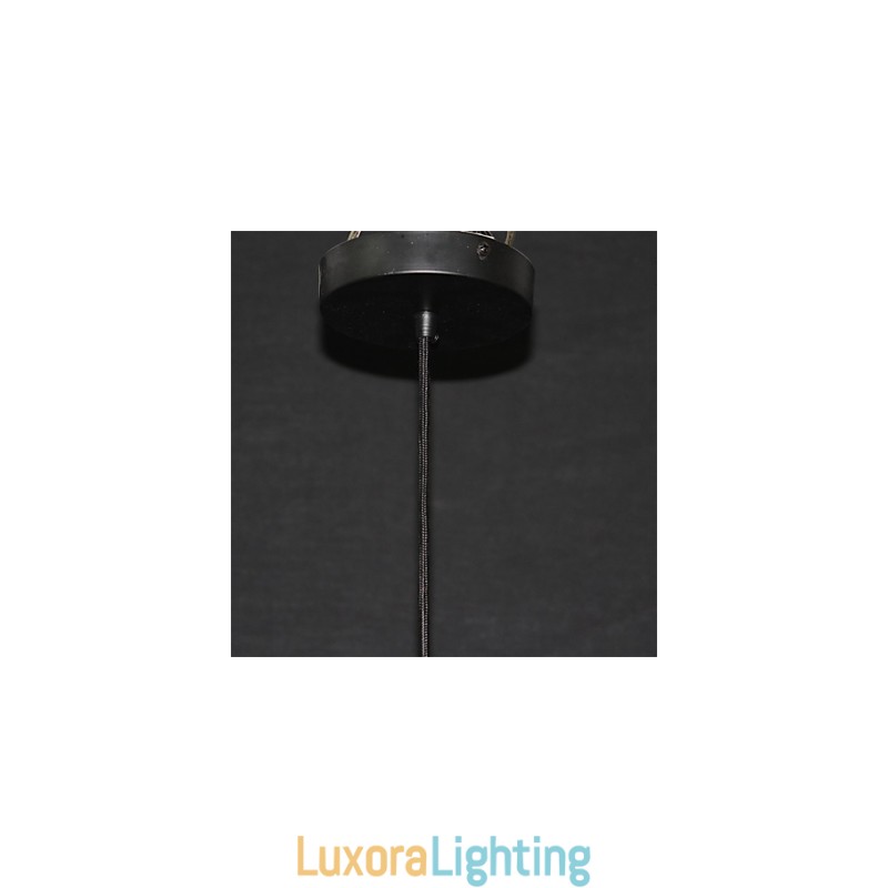 Designer Touch Decorative American Retro Birdcage Shape Iron Art Chandelier