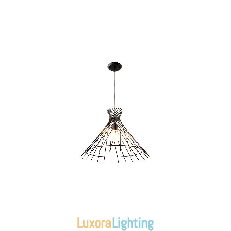 Designer Touch Decorative Chandelier Pendant Light Mini Style Rustic Lodge Retro Garage Metal