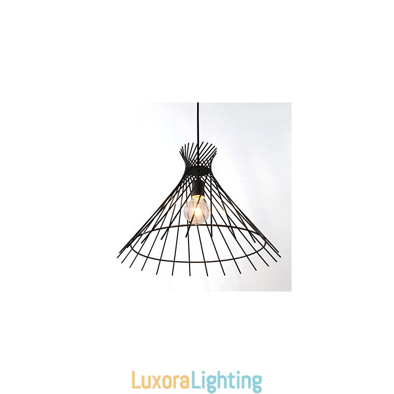 Designer Touch Decorative Chandelier Pendant Light Mini Style Rustic Lodge Retro Garage Metal