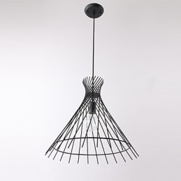 Designer Touch Decorative Chandelier Pendant Light Mini Style Rustic Lodge Retro Garage Metal