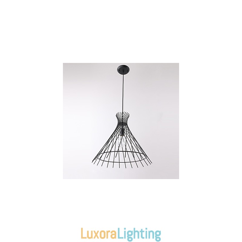 Designer Touch Decorative Chandelier Pendant Light Mini Style Rustic Lodge Retro Garage Metal