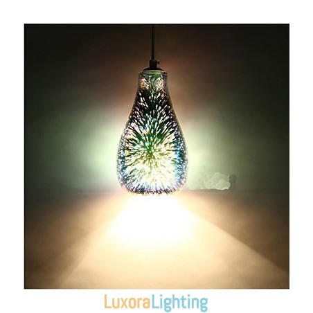 Designer Touch Decorative Simple table 3D Glass Creative Pendant C