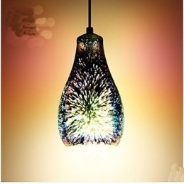 Designer Touch Decorative Simple table 3D Glass Creative Pendant C