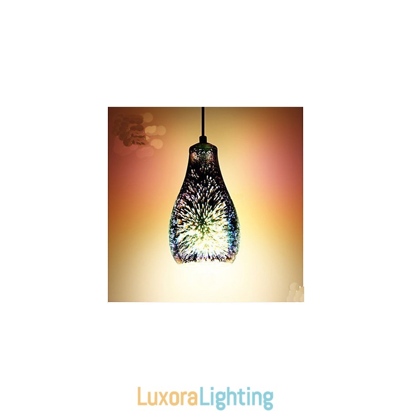 Designer Touch Decorative Simple table 3D Glass Creative Pendant C