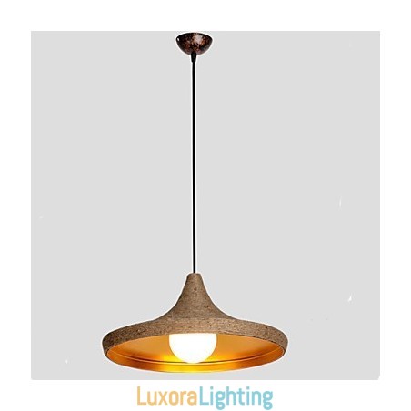 Designer Touch Decorative Retro Chandelier C Industrial Hemp