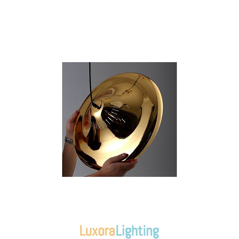 Designer Touch Decorative Country Gold Metal Pendant Light Garage