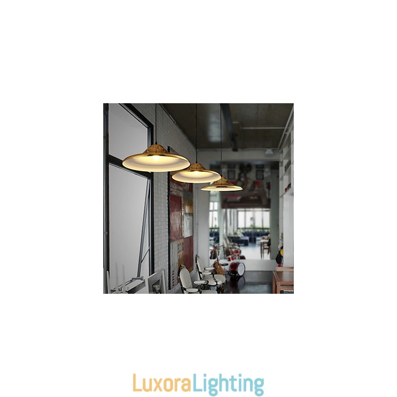 Designer Touch Decorative Country Gold Metal Pendant Light Garage