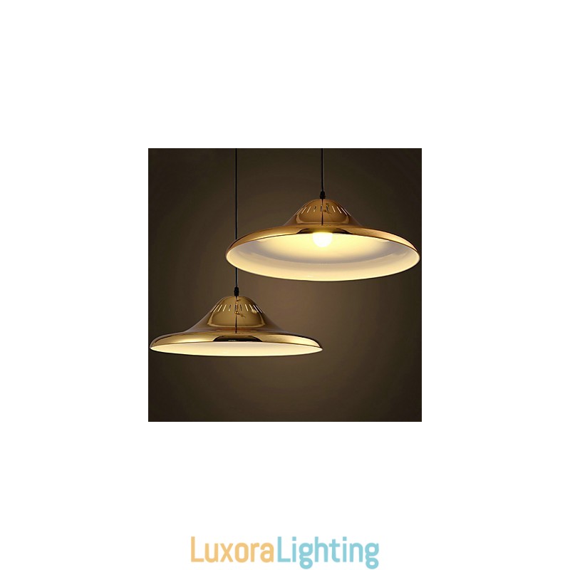 Designer Touch Decorative Country Gold Metal Pendant Light Garage