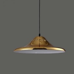 Designer Touch Decorative Country Gold Metal Pendant Light Garage