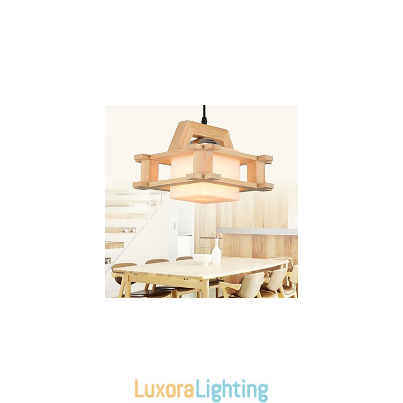 Designer Touch Decorative Solid Wood Lamp