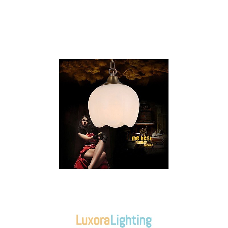 Designer Touch Decorative The Spanish Marble Copper Single Chandelier lighting